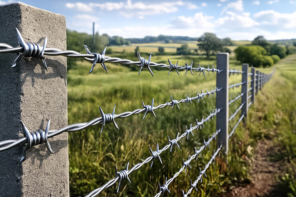 Barbed Wire om sai fabrication musiri