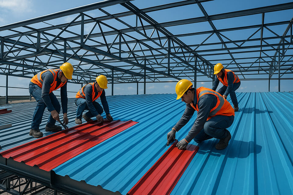 Roofing Works om sai fabrication musiri