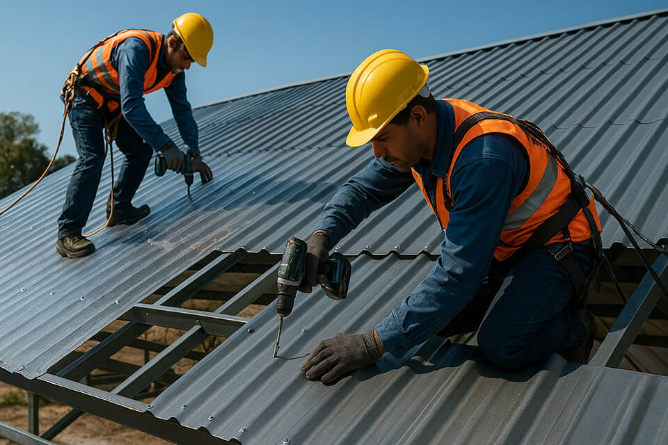 Sheet Fitting & Replacement om sai fabrication musiri